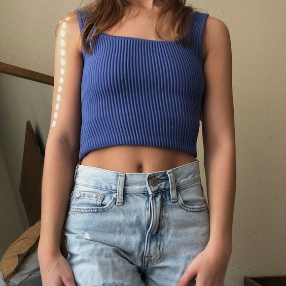 royal blue tank - Picture 2 of 2